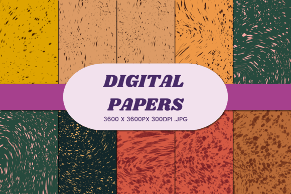 Abstract Dark Tone Digital Paper for Creators