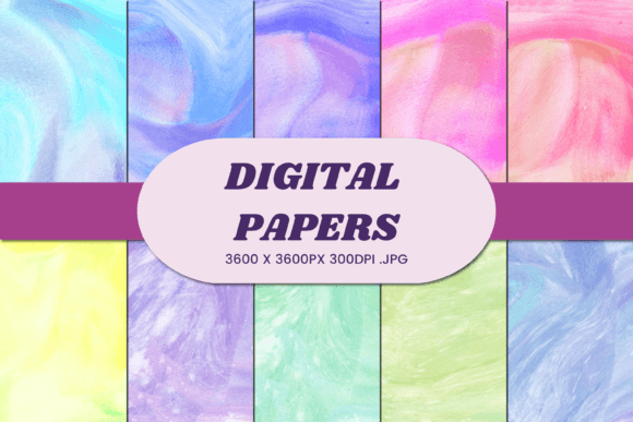 Abstract Watercolor 78 Digital Paper for Creative Projects