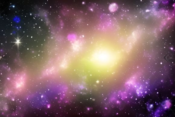 Galaxy Background for Creative Projects