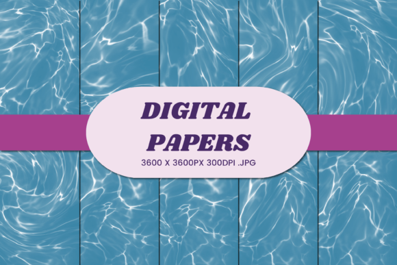 Unlocking Creative Potential with Water Wave Liquid 8 Digital Paper