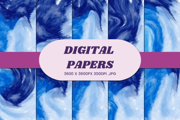 Unlocking Creativity with Abstract Watercolor 5 Digital Paper